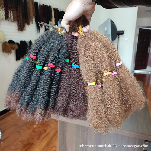 Marley Crochet Braids Hair Afro Kinky Synthetic Braiding Hair Crochet Braids Hair Extensions for Women